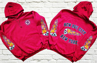 Red Pull Over New Roc City Hoodie