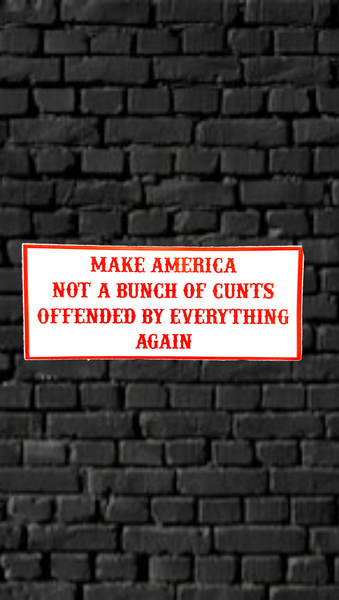 Make America Sticker